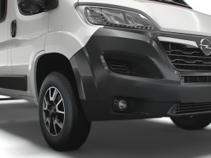 Opel Movano Crew Cab Truck 2023 Modelo 3D