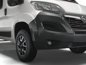 Camion &agrave; cabine double Opel Movano 2023 Modèle 3D