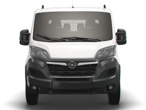 Opel Movano Crew Cab Truck 2023 Modelo 3D