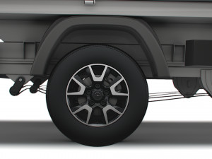 Opel Movano Crew Cab Truck 2023 Modelo 3D