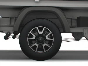 Camion &agrave; cabine double Opel Movano 2023 Modèle 3D