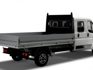 Opel Movano Crew Cab Truck 2023 Modelo 3D