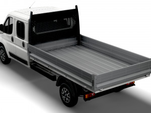 Opel Movano Crew Cab Truck 2023 Modelo 3D