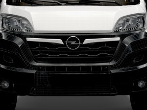 Opel Movano Crew Cab Truck 2023 Modelo 3D
