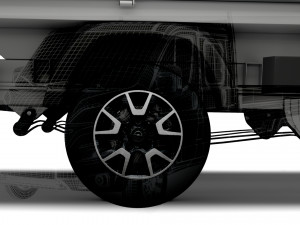 Opel Movano Crew Cab Truck 2023 Modelo 3D