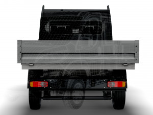 Opel Movano Crew Cab Truck 2023 Modelo 3D