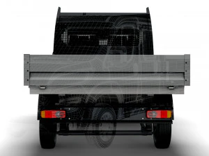 Camion &agrave; cabine double Opel Movano 2023 Modèle 3D