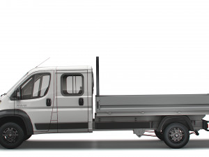 RAM Promaster Crew Cab Truck 2023 3D Model
