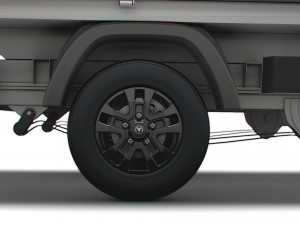 RAM Promaster Crew Cab Truck 2023 3D Model