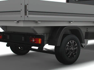RAM Promaster Crew Cab Truck 2023 3D Model