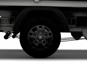 RAM Promaster Crew Cab Truck 2023 3D Model