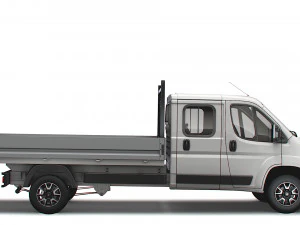 Camion &agrave; cabine double Vauxhall Movano 2023 Modèle 3D