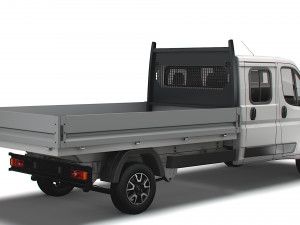 Vauxhall Movano Crew Cab Truck 2023 3Dモデル
