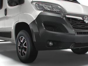 Vauxhall Movano Crew Cab Truck 2023 3Dモデル