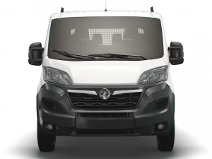 Camion &agrave; cabine double Vauxhall Movano 2023 Modèle 3D