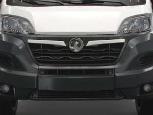 Camion &agrave; cabine double Vauxhall Movano 2023 Modèle 3D