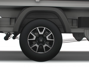 Vauxhall Movano Crew Cab Truck 2023 3Dモデル