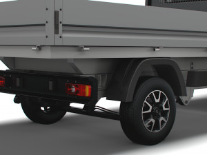 Vauxhall Movano Crew Cab Truck 2023 3Dモデル