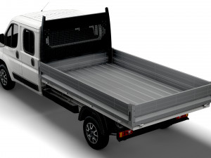 Vauxhall Movano Crew Cab Truck 2023 3Dモデル