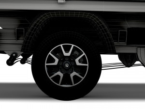 Vauxhall Movano Crew Cab Truck 2023 3Dモデル