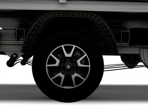 Camion &agrave; cabine double Vauxhall Movano 2023 Modèle 3D