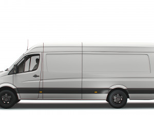 Mercedes Sprinter Cargo Van L4H2 2018 Model 3D