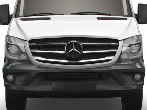 Mercedes Sprinter Cargo Van L4H2 2018 Model 3D