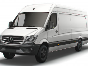 Mercedes Sprinter Cargo Van L4H2 2018 Model 3D
