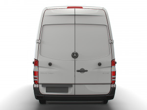 Mercedes Sprinter Cargo Van L4H2 2018 Model 3D