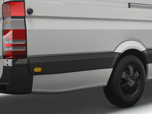 Mercedes Sprinter Cargo Van L4H2 2018 Model 3D