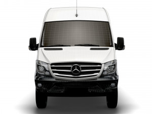 Mercedes Sprinter Cargo Van L4H2 2018 Model 3D