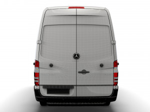 Mercedes Sprinter Cargo Van L4H2 2018 Model 3D