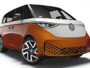 वीडब्ल्यू आईडी बज़ 2023 3D मॉडल