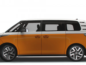 VW ID Buzz 2023 3D Model