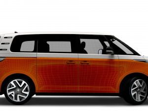 VW ID Buzz 2023 3D Model
