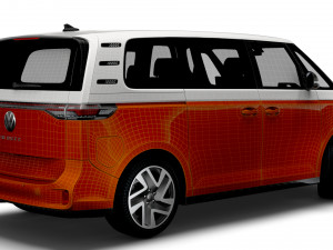 VW ID Buzz 2023 3D Model