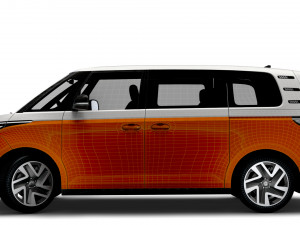 VW ID Buzz 2023 3D Model