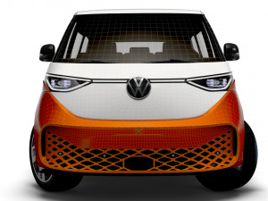 VW ID Buzz 2023 3D Model