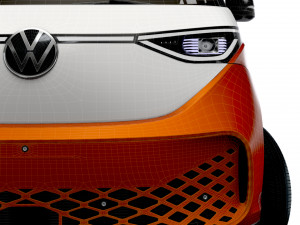 VW ID Buzz 2023 3D Model