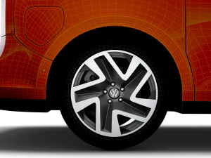 VW ID Buzz 2023 3D Model