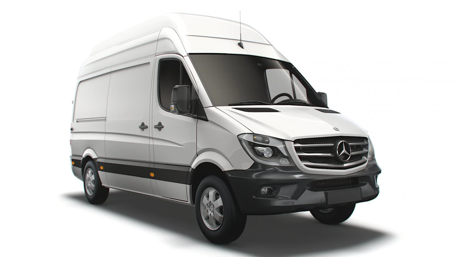 MB Sprinter Van L2H3 2018 3D Model .c4d .max .obj .3ds .fbx .stl .blend