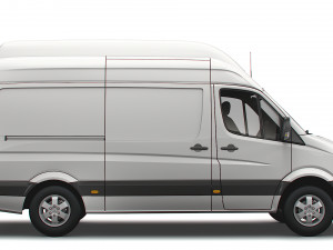 MB Sprinter Van L2H3 2018 3D Model