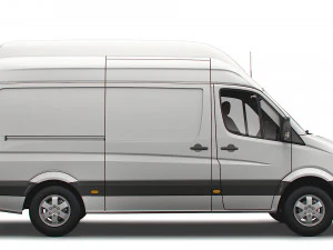 MB Sprinter Van L2H3 2018 3D Model