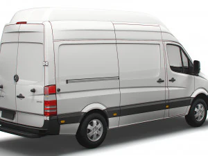 MB Sprinter Van L2H3 2018 3D Model