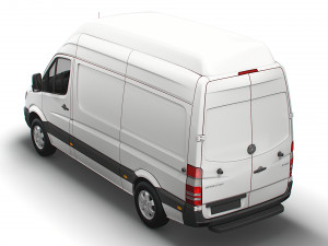 MB Sprinter Van L2H3 2018 3D Model