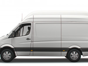 MB Sprinter Van L2H3 2018 3D Model