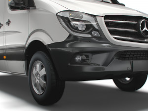 MB Sprinter Van L2H3 2018 3D Model