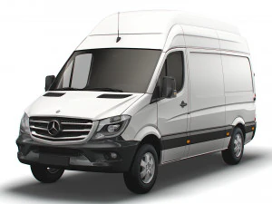 MB Sprinter Van L2H3 2018 3D Model