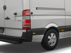 MB Sprinter Van L2H3 2018 3D Model