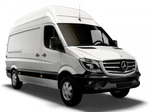 MB Sprinter Van L2H3 2018 3D Model